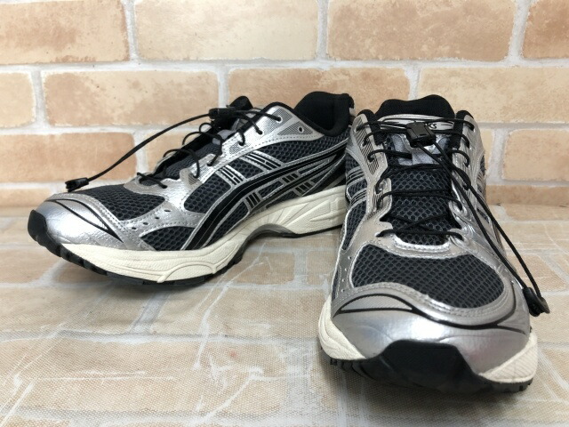 【中古】 asics アシックス GEL-KAYANO 14 1203A549 薄墨色×黒いこと 28糎 111454399