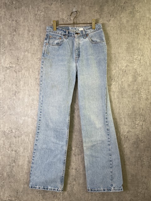 【中古】LEVIS ﾘｰﾊﾞｲｽ 517 ﾃﾞﾆﾑ ｼﾞｰﾝｽﾞ BOOTCUT ﾌﾞｰﾂｶｯﾄ ｱﾒﾘｶ製 USA 90S ｼﾞｭﾆｱ ｷｯｽﾞ ｲﾝﾃﾞｨｺﾞ 11 33955770