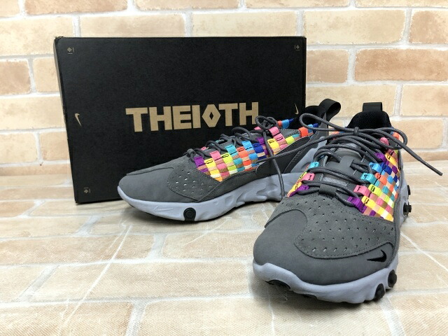 【中古】 箱有 NIKE ナイキ REACT SERTU AT5301-004 薄墨色 US8（26糎） 111454702
