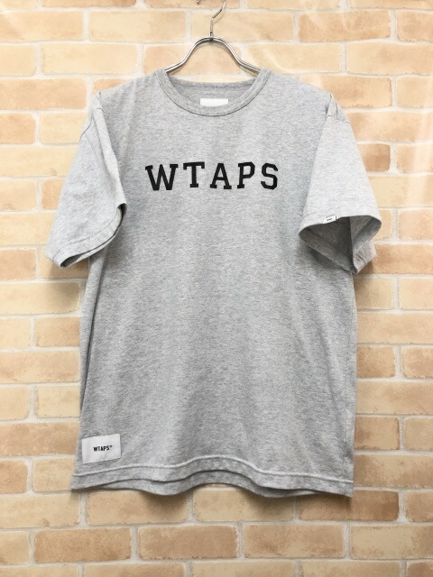 【中古】 WTAPS ダブルタップス 翰林院 遊撃手捩り 分科大学 プルオーバー  251ATDT-CSM19 薄墨色 1 111454699