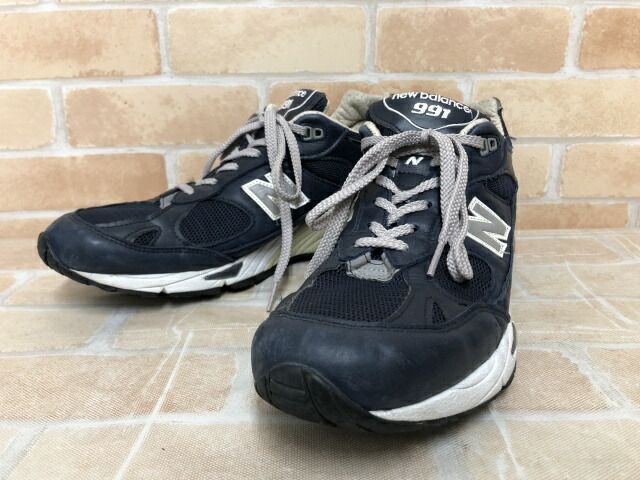 【中古】 New Balance ニュー平衡にする M991NNN ローカットスニーカー イングランド製 米国海軍 US11（29珊） 111454785