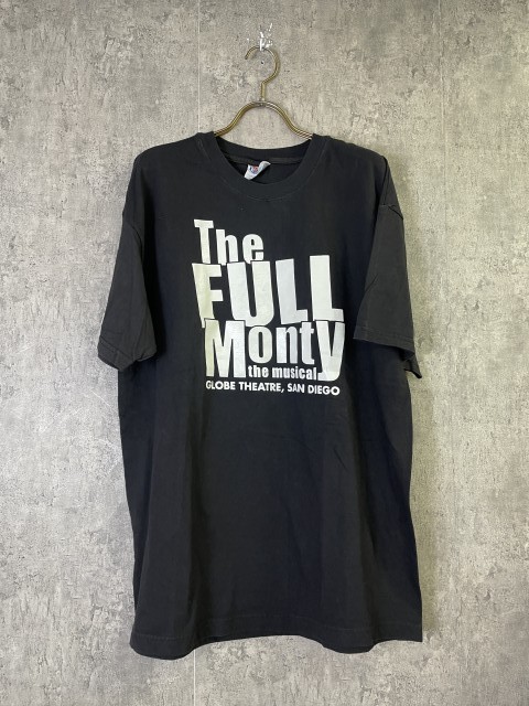 【中古】HANES ﾍｲﾝｽﾞ THE FULL MONTY THE MUSICAL ﾌﾙﾓﾝﾃｨ ﾐｭｰｼﾞｶﾙ ｻﾝﾃﾞｨｴｺﾞ Tｼｬﾂ TSHIRT ﾜｰﾙﾄﾞﾌﾟﾚﾐｱ 00S ﾌﾞﾗｯｸ L 33930891