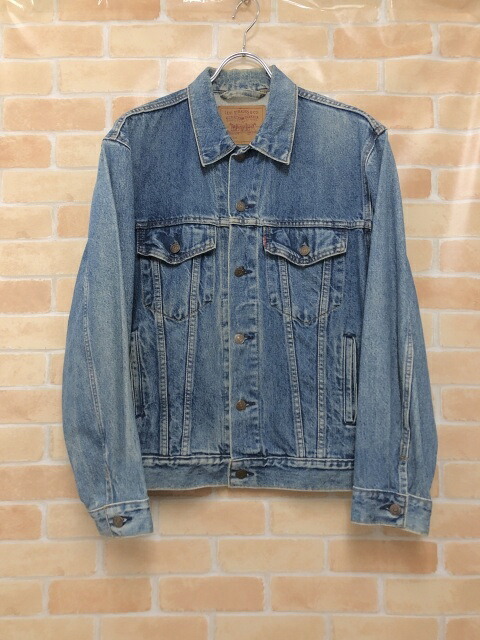 【中古】 LEVI'S リーバイス トラッカージャケット デニム 70506-0216 USA製 インディゴ 40 111455572|セレクト古着レプトン 店