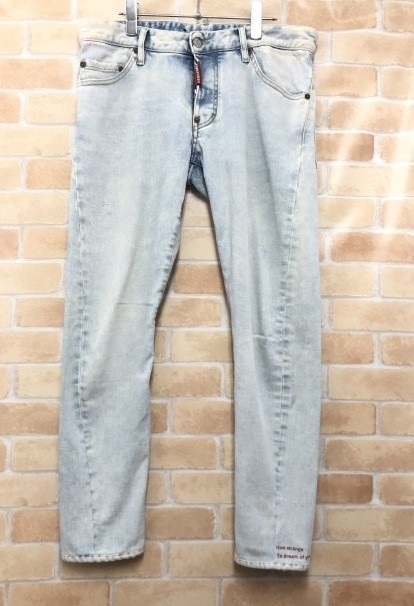 【中古】 DSQUARED2 ディスクエアード SEXY TWIST JEAN S71LB0752 ブルー 48 111456017｜セレクト古着レプトン　店 15,070円