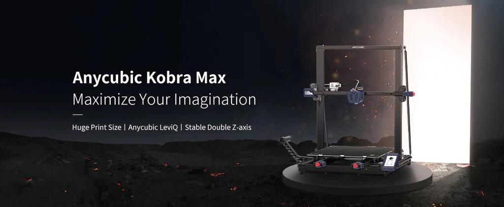 Anycubic FFF方式3Dプリンター『Kobra Max』大型3dプリンタ 事務所