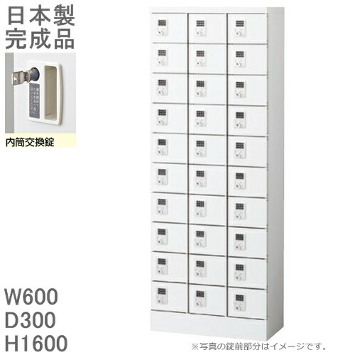 【内筒取り替えっこ錠】小入れものロッカー30人用ロッカー【貨物輸送無料】ロッカー 30人用白いこと色/スチール写真ロッカー【製造業者品】【国産品】ロッカー かぎ付き添い人/執務室ロッカー価値高い品入れ/ミニロッカー
