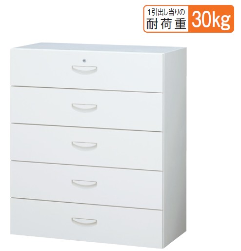 書庫/収納家具/書物棚【貨物輸送無料】RW45-510D【RW45続きもの】5段ラテラルキャビネット          【執務室調度品/納める調度品/収納家具/書物棚】スチール写真書庫/事務室用/SOHO