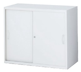 【貨物輸送無料】RW5-07S【RW5つづき物】引戸書庫(スチール写真)【事務室調度品/納める調度品/押し込み/書物棚】スチール写真書庫//事務室用/SOHO オフィス家具-オフィス収納-インテリア・寝具・収納
