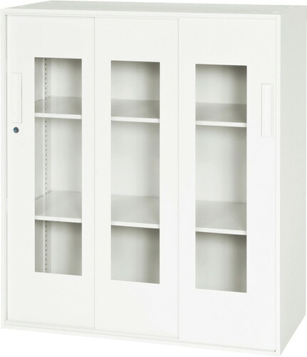 【下置専用】3枚引戸スチール書庫W900×D400×H1030mm【メーカー直送地域限定送料1500円】バリアス・シストシステム収納/書棚/書庫事務用/完成品/日本製要施工商品オフィス家具/業務用書庫|オフィス家具のセレクトマーケット