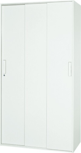 【下置専用】3枚引違スチール写真書庫W900×D450×H1720粍【製造業者直送一画押さえる貨物輸送1500円】バリアス・シストシステム納める/書物棚/書庫事務用/成し遂げる品/日本製要施工商いもの執務室調度品/お役目用書庫