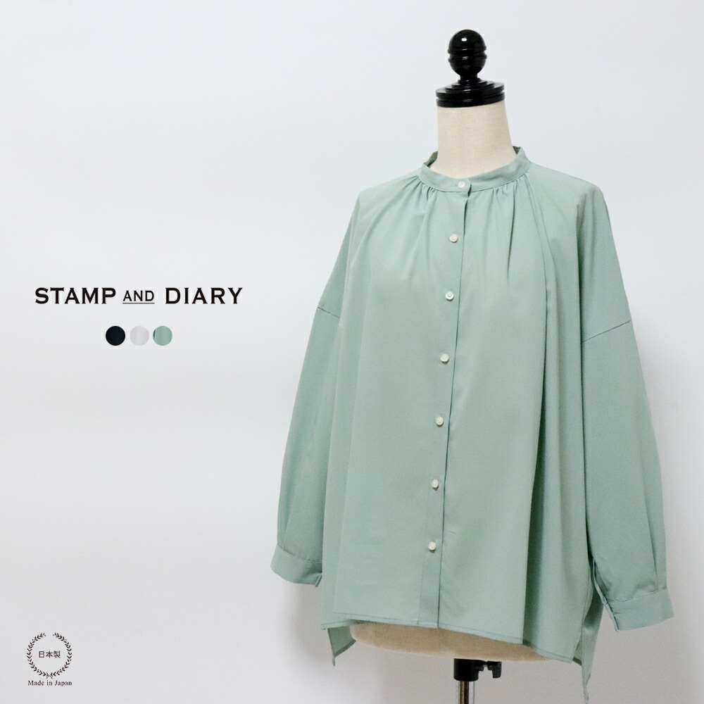 STANP AND DIARY シャツブラウス　　刺繍　cotton100% 楽天市場】【SUMMER SALE】スタンプアンドダイアリー オリジナル