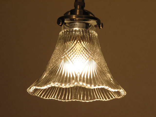 Cut Glass Lamp Shade Flare Fc 02c