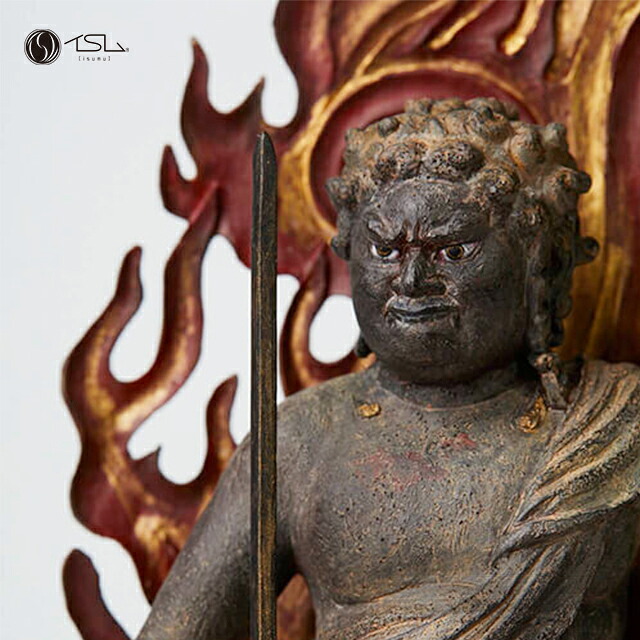 不動明王像 (台座一体)イスム仏像フィギュア TanaCOCORO[掌] 【 仏像 フィギュア 模型 縁起物 イスム isumu イSム TanaCOCORO 不動明王 】｜雑貨のお店セレクト・ペンギン