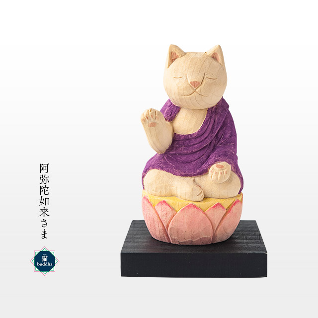 楽天市場】猫buddha 勇ましい猫の姿の七福神！毘沙門天さま ( 台座付 ) 【 ネコ 七福神 ニャン ブッダ budda 木製 縁起物 大願成就  勝負必勝 毘沙門天 】 : 雑貨のお店セレクト・ペンギン