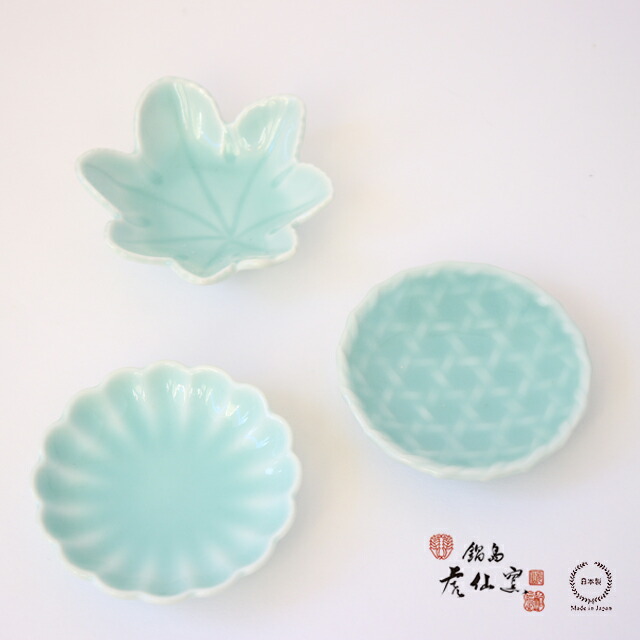 楽天市場】鍋島虎仙窯 鍋島青磁 菓子切【 茶道 磁器 贈り物