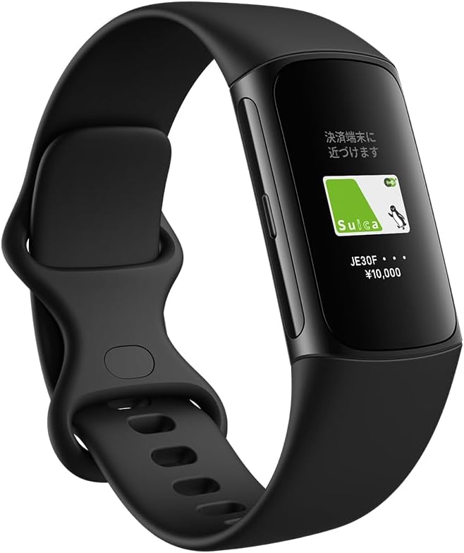 Fitbit Charge6 オブシディアンブラックアルミニウム Fitbit Charge 6（オブシディアン／ブラック アルミニウム