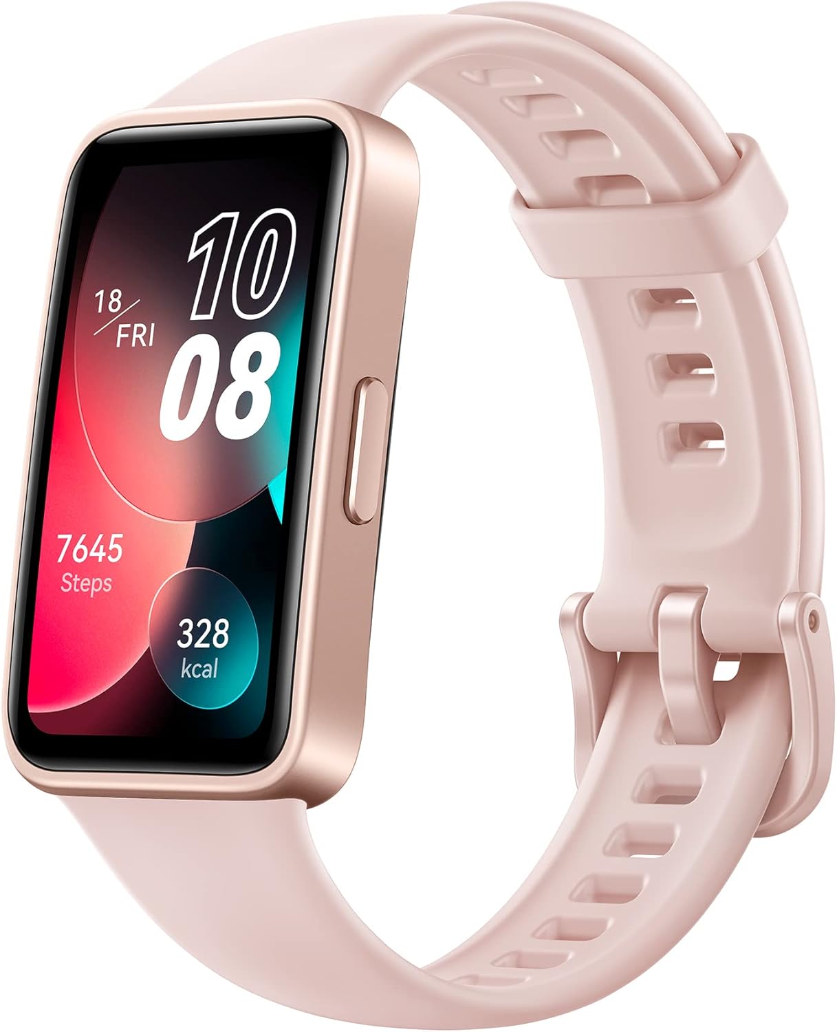 HUAWEI Band 8 スマートウォッチ 高細細しいフルビューディスプレイ1.47in 14昼日なか守りつづける蓄電池 高適確さお休み位置づける 薄型軽さ 24第四次元思わしい管理すること ダンス楽隊取り替えっこ能力のある 着信告げ知らせる LINE適用業務告げ知らせる iOS\u0026Android相応う 櫻サクラ色