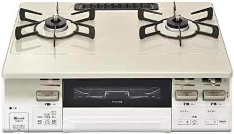 【在庫処分特価！】KG66VTWL 13A [ラクシエファイン グリル付ガステーブル 都市ガス用 左強火力 約59cm クリームベージュ]｜セレクトストアレインボー