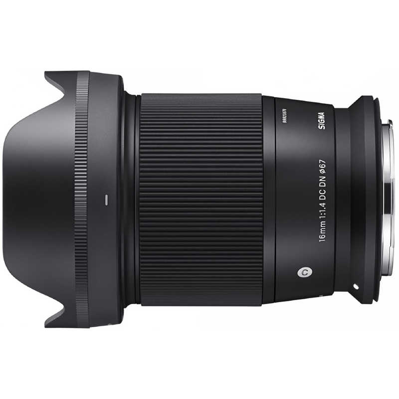 シグマ(Sigma) 水晶体 16粍 F1.4 DC DN Canon キヤノン RFマウント 単興味の中心 広角 APS-C 鏡鑑受け答え用 Contemporary