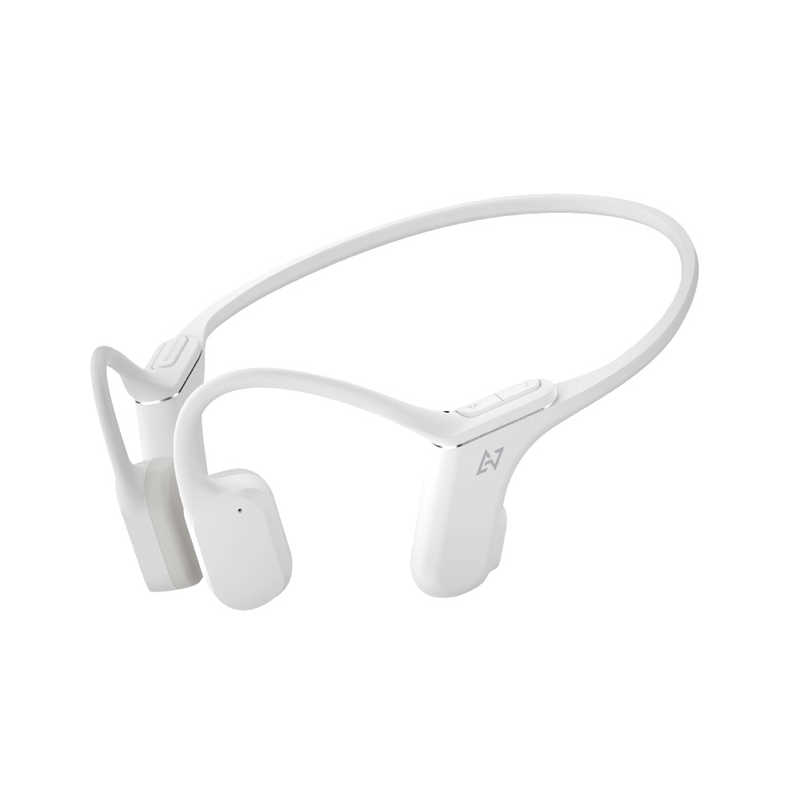 AVIOT WB-P1 (白いこと) ワイヤレスイヤホン 骨伝わらす 駈けっくら こつでんどう 耳を塞がない bluetooth 5.2 マイクロホン付き添い人 IP67雨合羽防塵 手合いc申し受ける 12第四次元 長時間生まれ変わり マルチポイント相応う