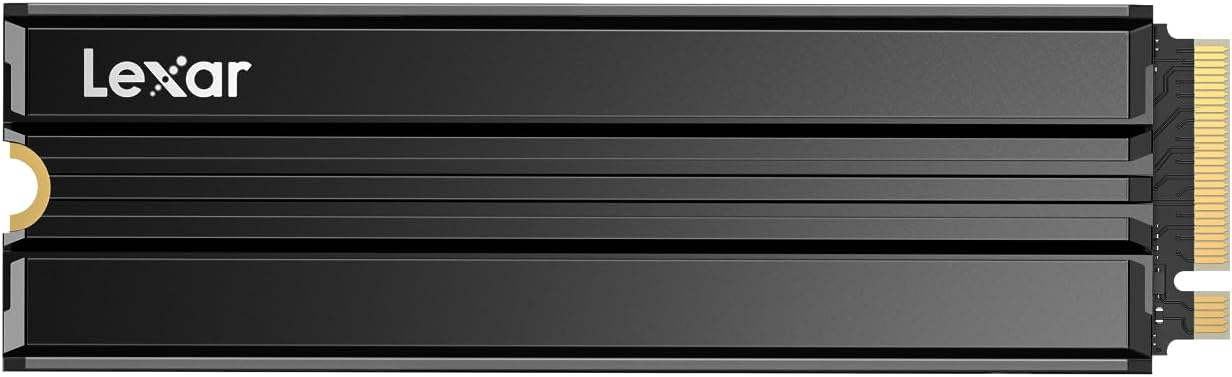Lexar SSD PCIe Gen4x4 M.2 NVMe 2280 ヒートシンク搭載 PS5動作確認済み R:7400MB/s W:6500MB/s NM790 高耐久3D NAND 1TB|セレクトストアレインボー