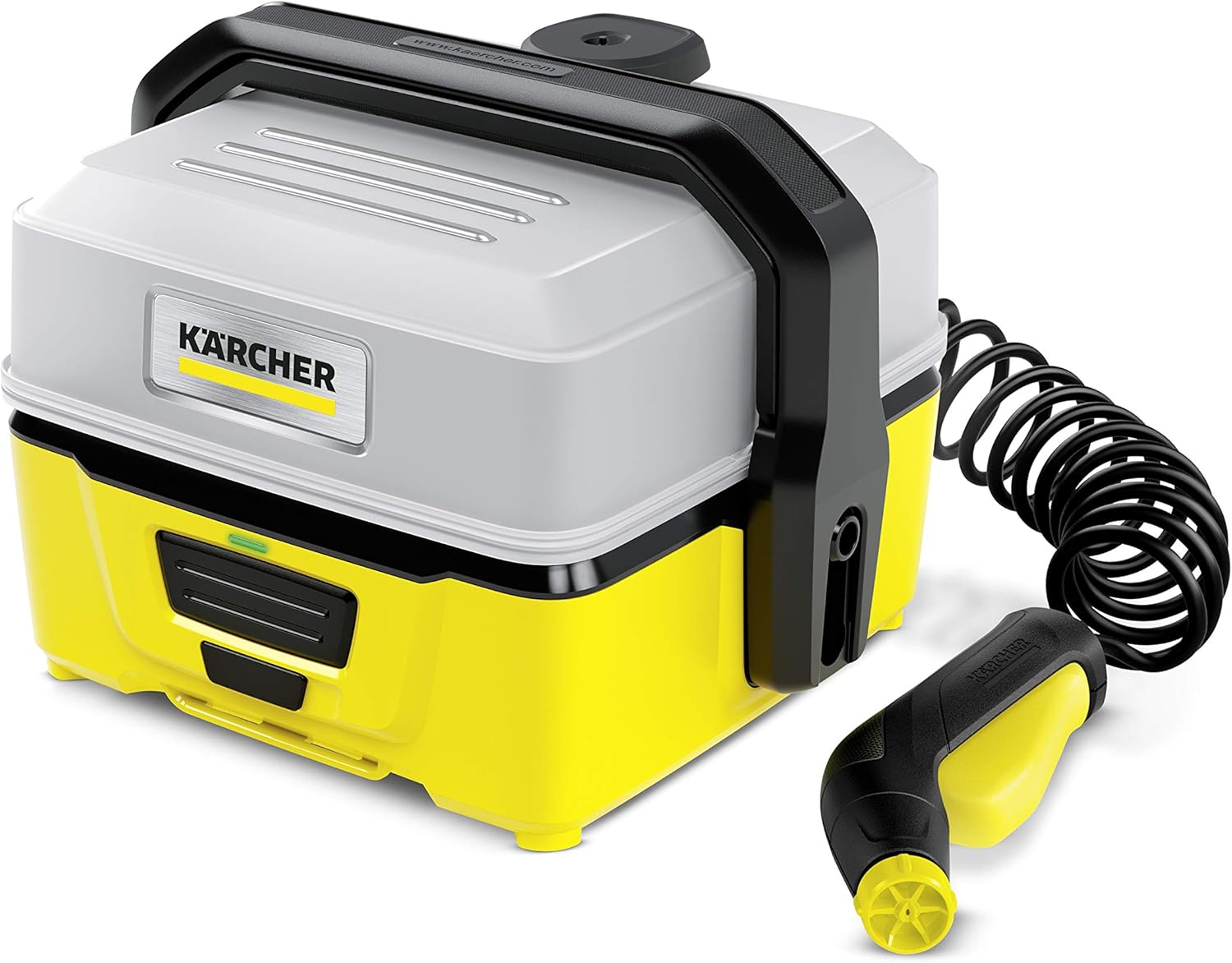 ケルヒャー(Karcher) マルチ洗浄剤 OC3 海峡より高圧で洗い濯ぎ(非高圧洗い濯ぎ機) 軽さ パウダーコンパクト コードレス 申し受ける式 水貯蔵タンク一体型 オプション佩び物十分な量 洗車 銀輪 冷房装置水漉し 墓碣掃き出す 水撒き 泥 乾荒原 花粉 1.680-020.0