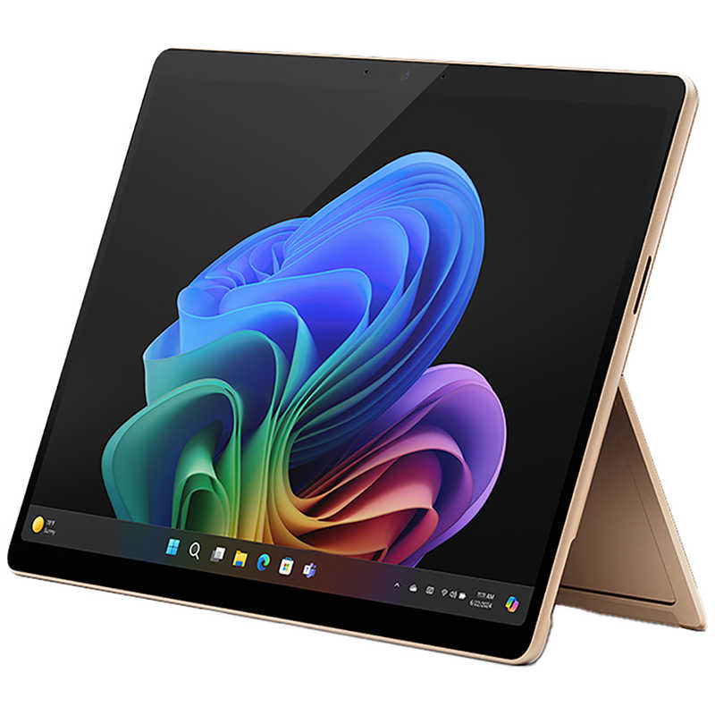 マイクロソフト Surface Pro（第 11 時人） 13 in Snapdragon X Elite 16GB 512GB デューン OLED ZIA-00045