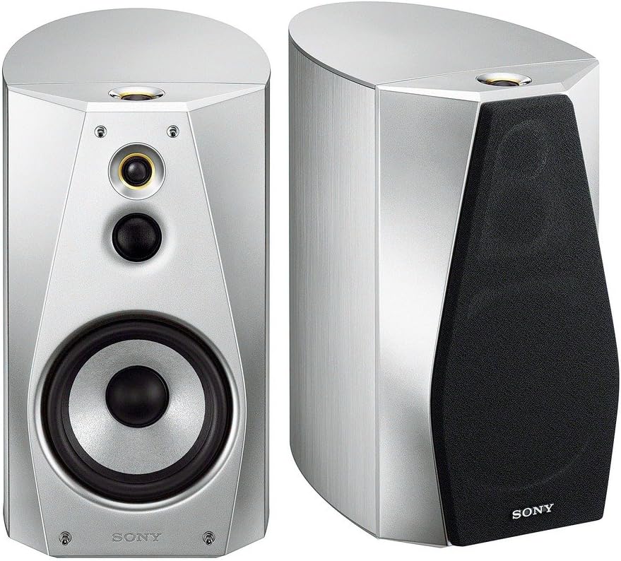 ソニー SONY 金棒引き取り合わせ (2台1組) SS-HA1 : ハイレゾ相応う しろがね色 SS-HA1 S