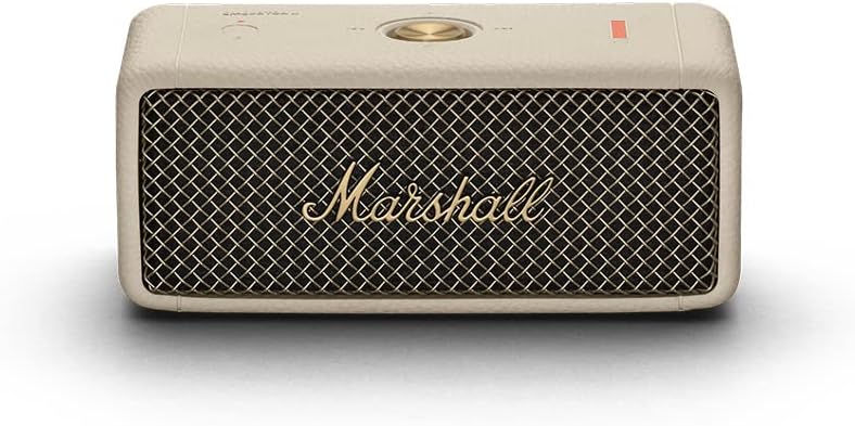 【店卸し資産取り計らう特価！】Marshall 無線電話携帯型雨合羽金棒引き Emberton II 皮膚軟化剤 年代順の継続生まれ変わり30第四次元/IP67雨合羽遣りかた/小型/手っとり早い申し受ける