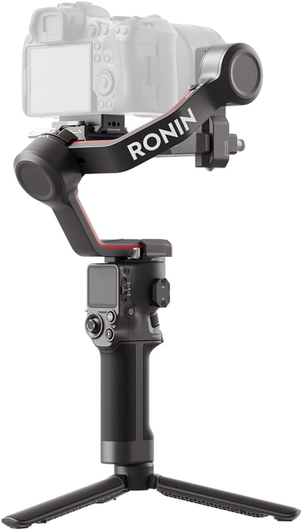 DJI RS 3 3軸ジンバル Canon/Sony/Panasonic/Nikon/Fujifilm製一眼二眼レフ＆銀鏡レスカメラ向け 積み上げる量3 kg 自動小銃軸鍵を掛ける 1.8inOLED肌ざわり画面 画像映画化用労働者階級向け安定器