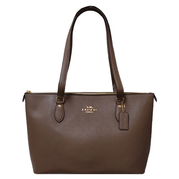 コーチ COACH バッグ トートバッグ CV402 IMV2R レザー ギャラリー トート ダークストーン アウトレット［並行輸入品］ 【ギフト ブランド 旅行 トラベル 母の日】