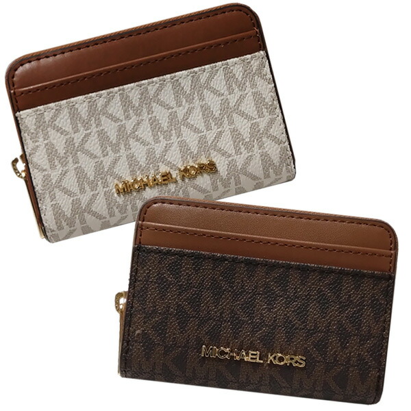 マイケルコース MICHAEL KORS 財布 コインケース 35H9GTVZ2B ジェット セット トラベル ミディアム ジップ アラウンド カードケース アウトレット［並行輸入品］ 【レディース ギフト ブランド 小銭入れ コンパクト ウォレット】