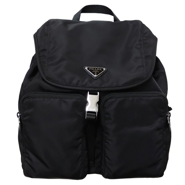 楽天市場】プラダ PRADA バッグ リュック 2VZ135 973 HOL ネロ