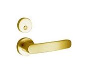 【直送品】川口技研 ハイレバー No.33 内締錠(セパレート座) サテンゴールド 扉厚:30~40mm アルミ | レバーハンドル ドアノブ 種類 交換 取替 室内 ドア レバー