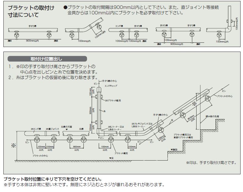 楽天市場 35ブラケット縦型カバー付き 手すり直径35mm用 約w50 D52 5 手すり中心位置 H55mm 手摺 手すり 金具 ブラケット 手すり金具 Diyとプロの店 セレクトツール