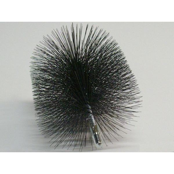 楽天市場】煙突掃除ブラシ4.5インチ ブラシ:1個 直径115mm(4.5インチ