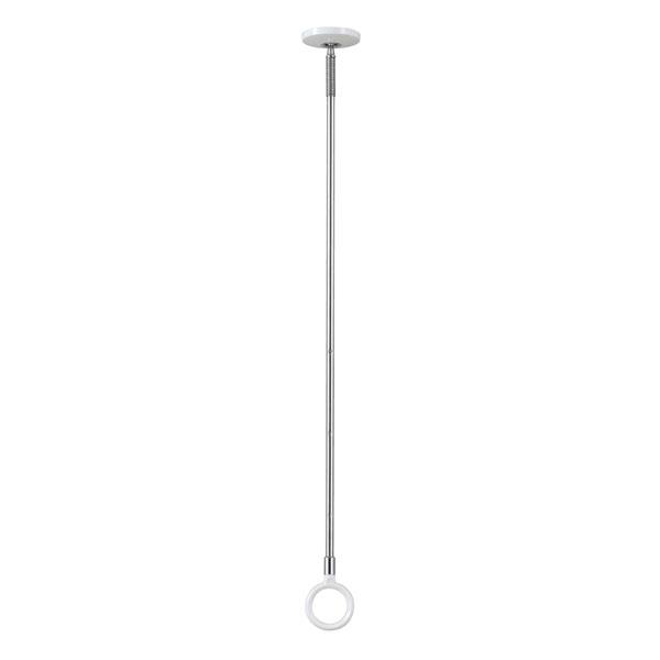 【直送品】三角江技研 ホスクリーンSPC型(上昇限度面付)SPCL-W 1組(2本入) 高さ3座標軸:660･750･840粍 耐荷重:8kg/本 | 物干し 金具 洗い濯ぎ お部屋干し リビング 室内物干 屋内用 上昇限度 洗濯用品-物干しスタンド