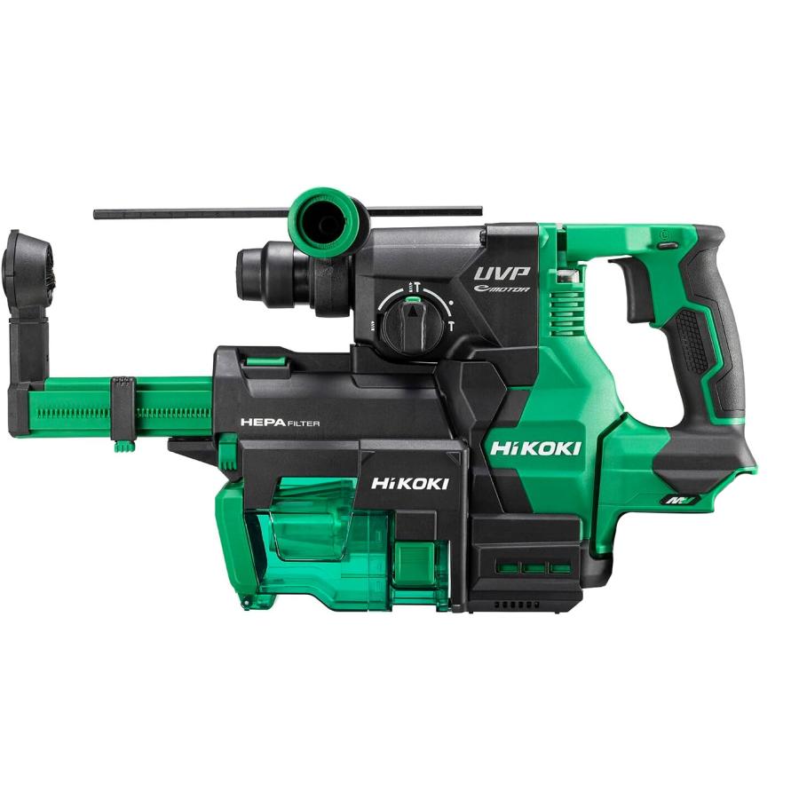 ハイコーキ DH3628DB (2XPZ) フルセット コードレスロータリハンマドリル 集じんシステム 純正 36V BSL36A18X バッテリ 2個 UC18YDL2 充電器 ケース付き HiKOKI