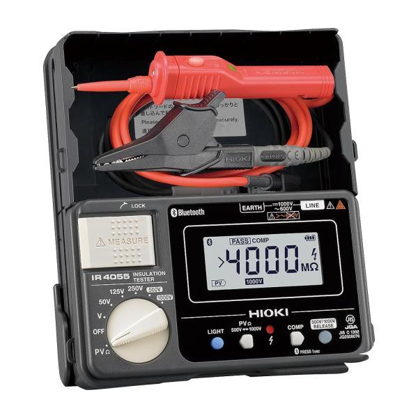 HIOKI IR4055-11 PV用不成立踏みこたえる計(Blutooth SMART積み上げる、取り替えっこ付き添い人先んじる属する) 起電力 位置づける 日置電機