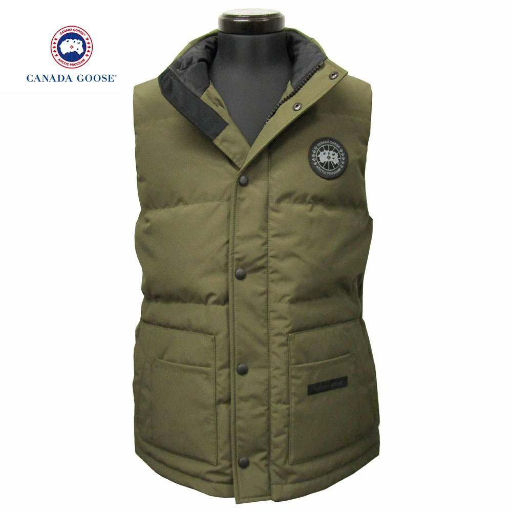 カナダグース ダウンベスト BEAMS（ビームス）CANADA GOOSE / Garson Vest Black Label