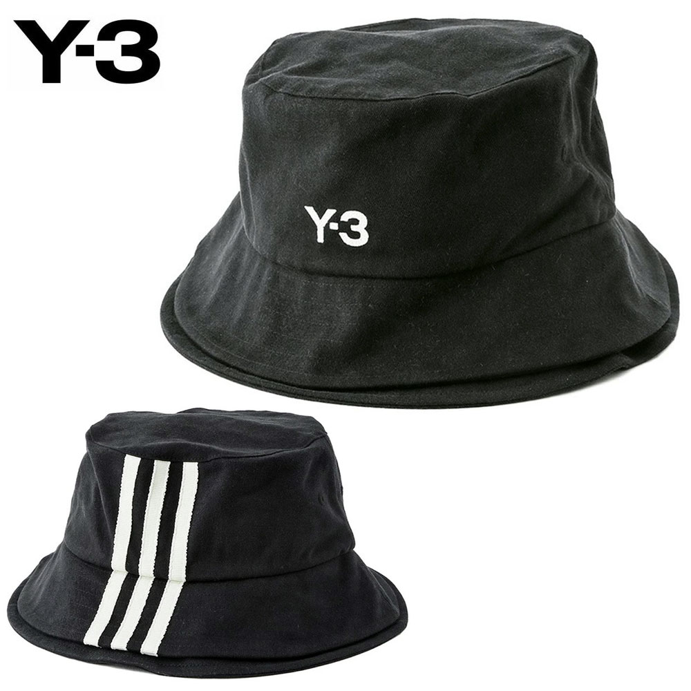 Y-3 バケットハット IQ3394 OSFM 〈美品〉 Y-3 ワイスリー バケットハット/Y-3 BUCKET HAT | メンズ