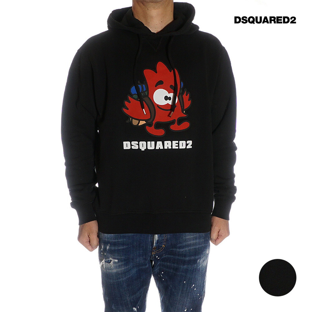 楽天市場】DSQUARED2 ディースクエアード パーカー ICON SQUARED