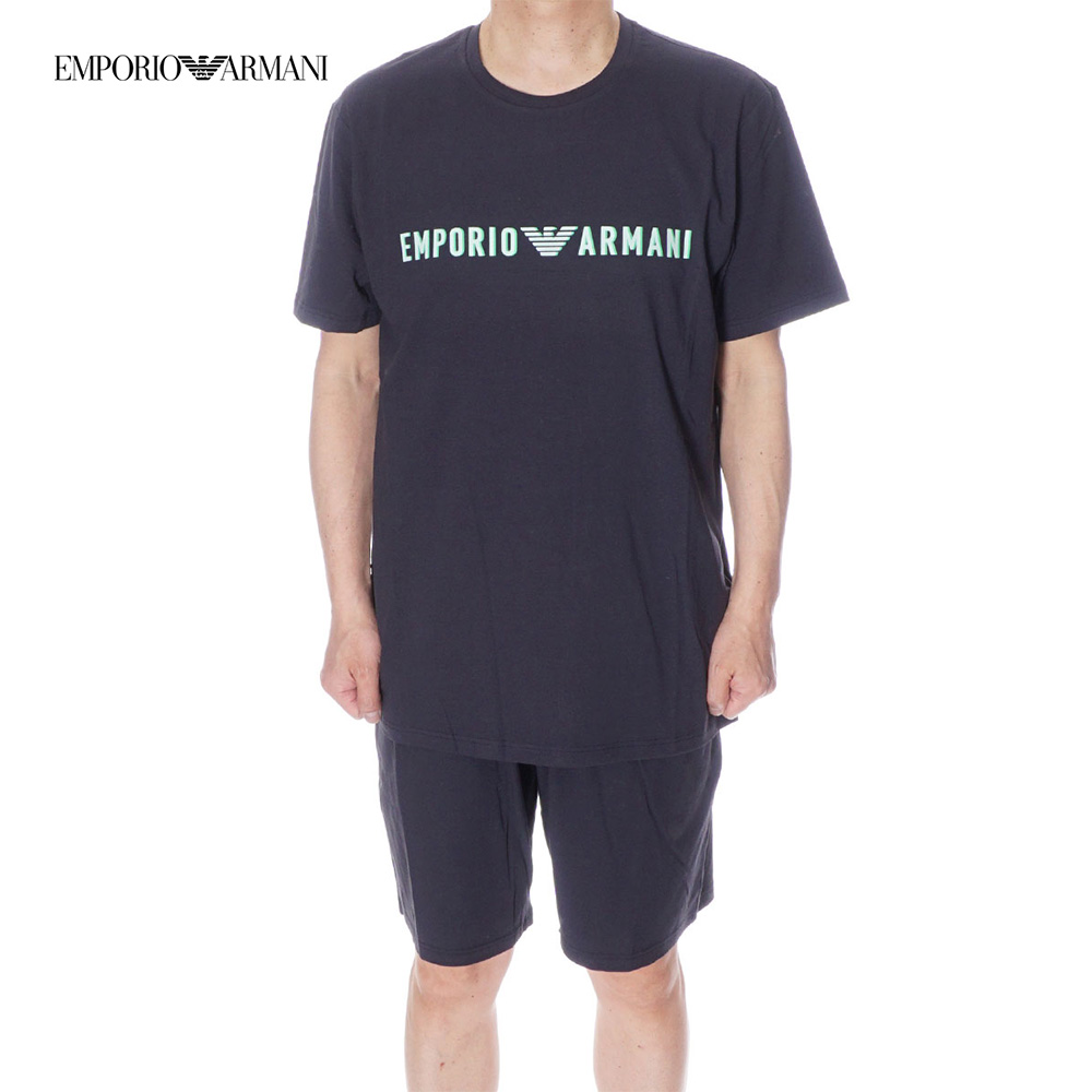 【関税込】EMPORIO ARMANI ロゴプリント Tシャツ & ハーフパンツ 楽天市場】エンポリオ・アルマーニ EMPORIO ARMANI セットアップ
