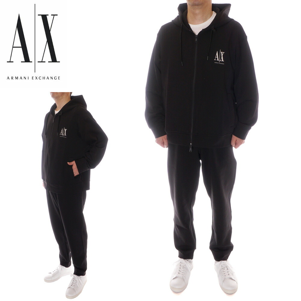 A/X Armani Exchange★ジップポケット スウェット 送関込 ARMANI EXCHANGE トレーナー スウェット 「A|X アルマーニ