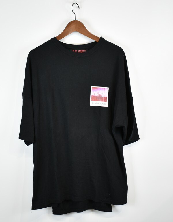 楽天市場 Calvaire カルヴェール 15ss 胸プリントtシャツ サイズ S カラー ブラック 中古 古着 Used 0604 Yast Select7楽天市場店