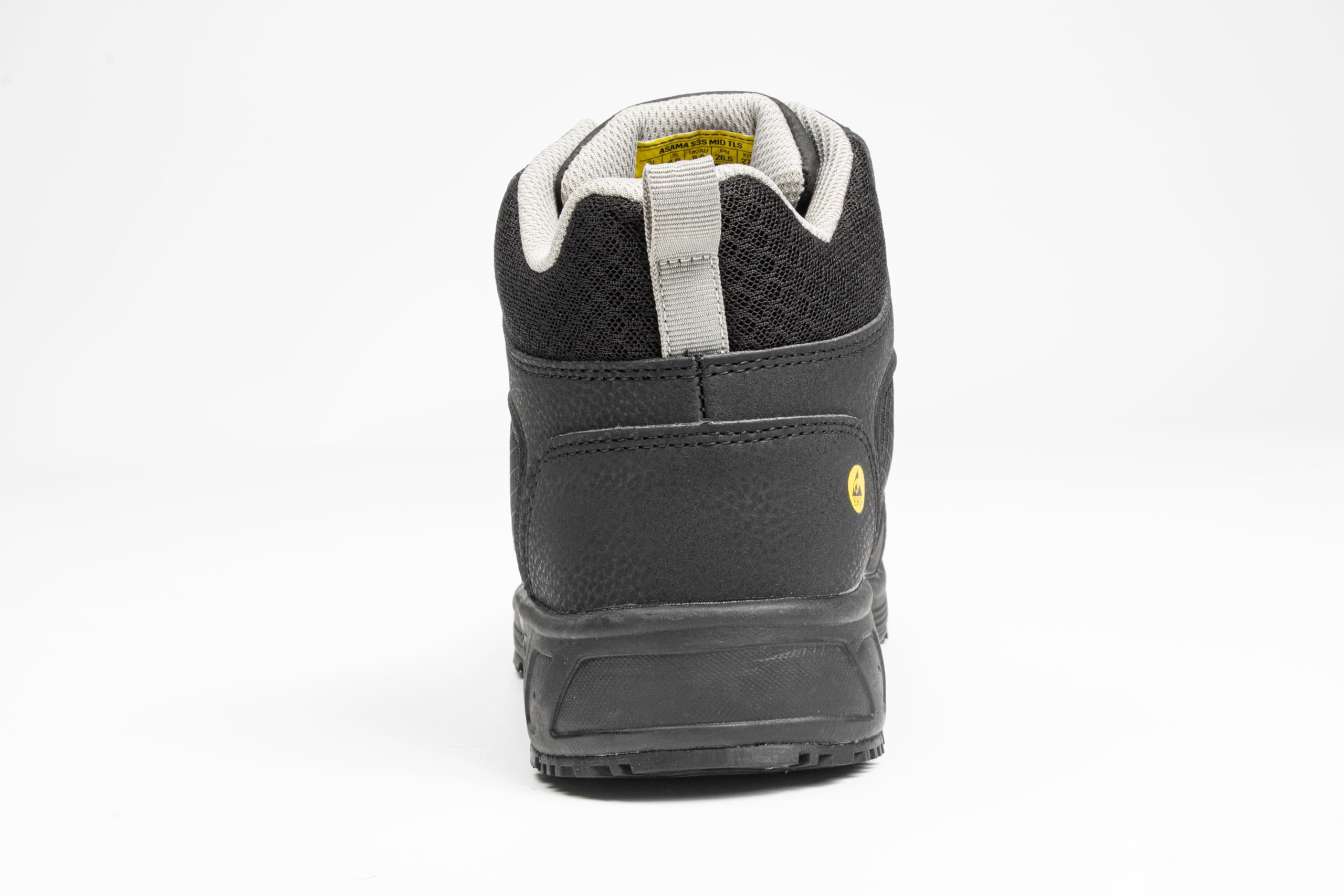 SAFETY JOGGER 耐滑 静電 踏抜防止 ISO規格 ダイアル式 安全靴 ASAMA MID ブラック26.5 cm｜selectable