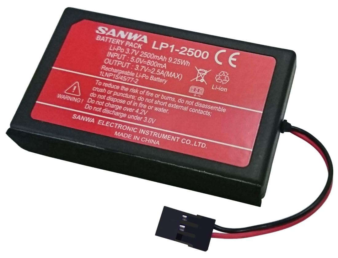 SANWA LP1-2500 (Type-C) 送信機用電池 107A10991A|selectable