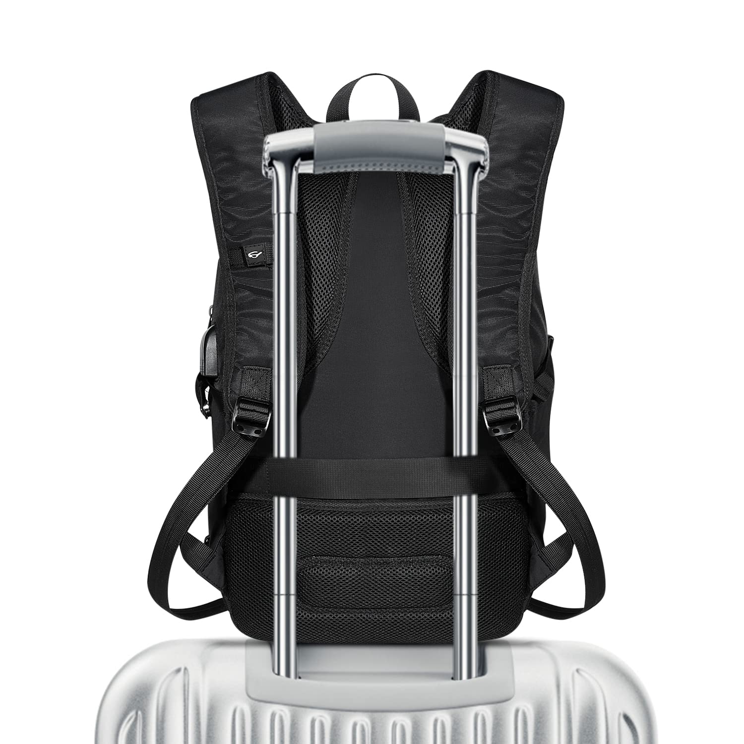 [Tzowla] 防犯セーフ スリ対策 海外旅行用リュックサック USB充電ポート付き 20リットル ノートパソコンバックパック｜selectable