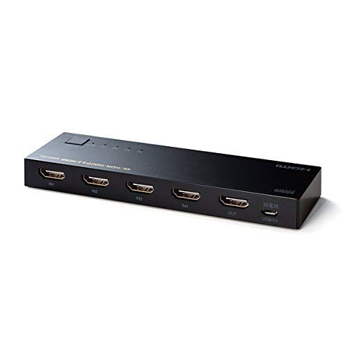 4K・HDR・HDCP2.2対応HDMI切替器(4入力・1出力) SW-HDR41L｜selectable 12,289円