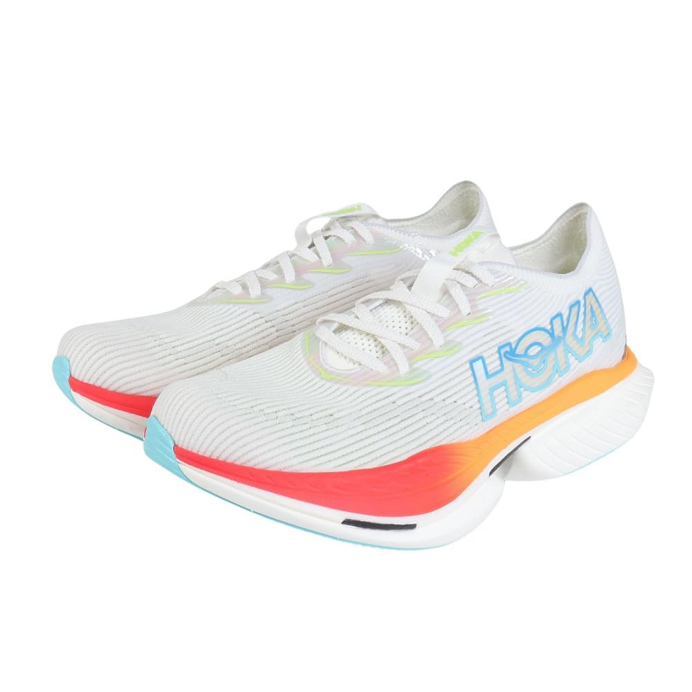 ホカ（HOKA） ランニングシューズ シエロエックス1 ホワイト 1147910-FSTC スニーカー トレーニングシューズ 部活 軽量 （ホワイト/２７．０/Men's）｜selectable